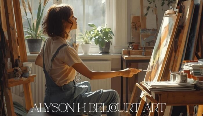 Alyson H Belcourt Art