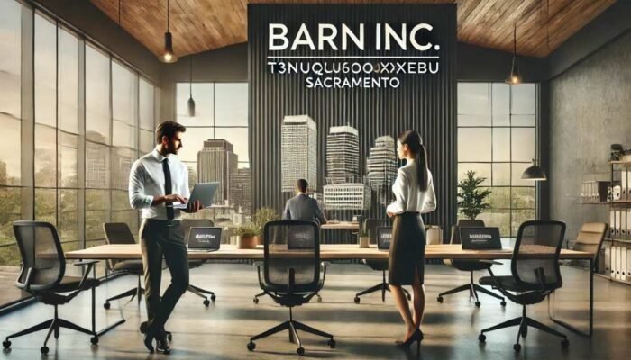 Barn Inc. T3NUQCU6O4HXEBU Sacramento CA US