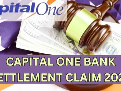 Capital One Bank Settlement 2024 payout date