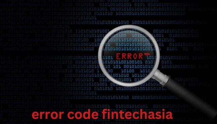 Error Code FintechAsia