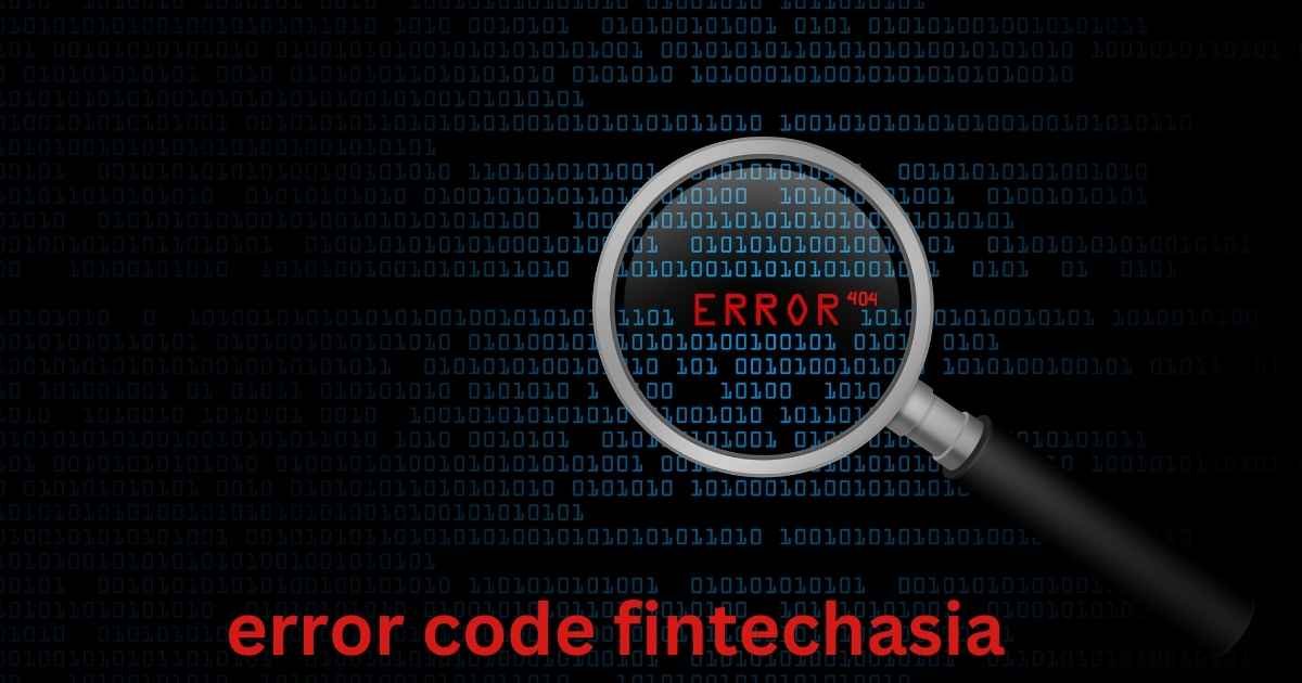 Error Code FintechAsia