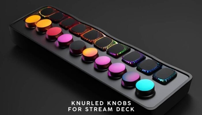 Knurled Knobs for Stream Deck