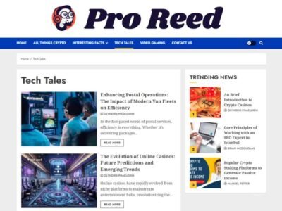 Pro-Reed.com Tech Tales