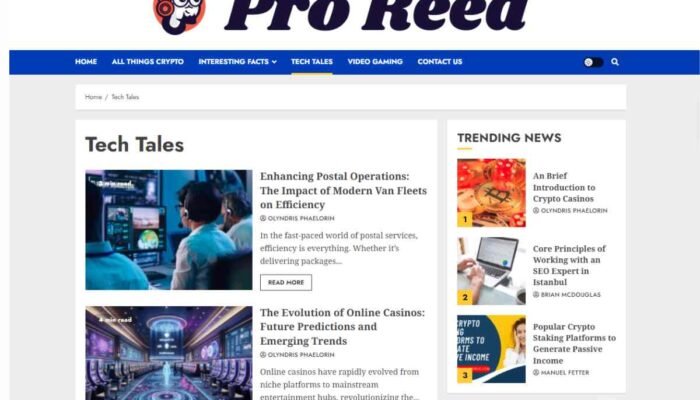 Pro-Reed.com Tech Tales