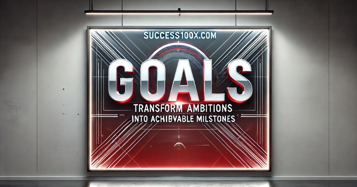 Success100x.com Goals